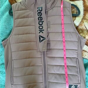 Reebok Tan Puffer Vest